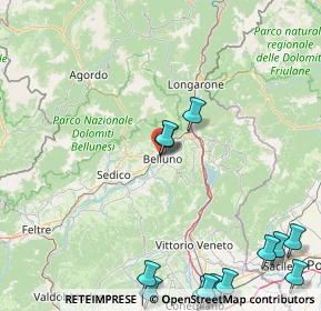 Mappa Via Giovanni De Min, 32100 Belluno BL, Italia (24.07923)