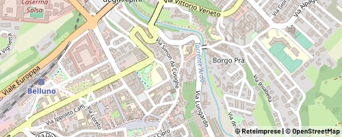 Mappa Belluno