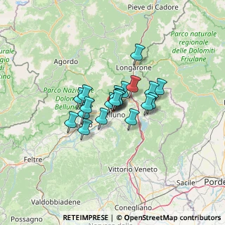 Mappa 32100 Belluno BL, Italia (7.776)