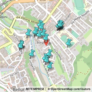 Mappa Piazza San Lucano in, 32100 Belluno BL, Italia (0.2)