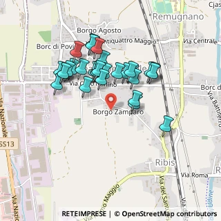 Mappa Via A. Volta, 33010 Reana del Rojale UD, Italia (0.40333)
