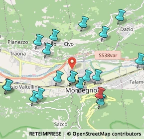 Mappa Via Serta, 23017 Morbegno SO, Italia (2.259)