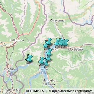 Mappa Piazza Giuseppe Garibaldi, 22015 Gravedona ed Uniti CO, Italia (10.75889)