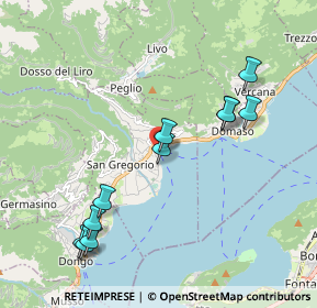 Mappa Piazza Giuseppe Garibaldi, 22015 Gravedona ed Uniti CO, Italia (2.04909)