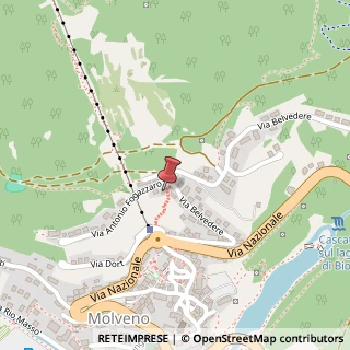 Mappa Via Belvedere, 39, 38018 Molveno, Trento (Trentino-Alto Adige)