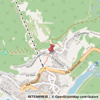 Mappa Via Belvedere, 30, 38018 Molveno, Trento (Trentino-Alto Adige)
