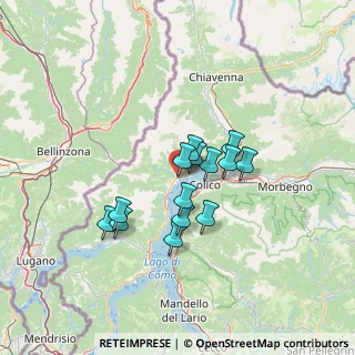 Mappa Via Molo Vecchio, 22015 Gravedona ed Uniti CO, Italia (9.86643)