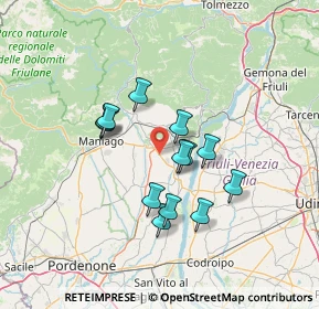 Mappa S.da di Sequals, 33090 Sequals PN, Italia (10.97077)