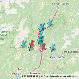 Mappa Via Carlovi, 38015 Lavis TN, Italia (8.74583)