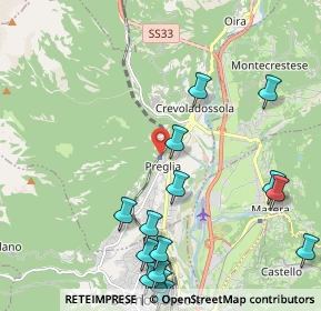 Mappa Via alla Stazione, 28865 Crevoladossola VB, Italia (2.62933)