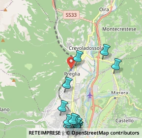 Mappa Via alla Stazione, 28865 Crevoladossola VB, Italia (3.00684)