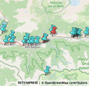 Mappa Via Fortunato, 23018 Talamona SO, Italia (8.2125)