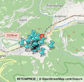 Mappa Via Fortunato, 23018 Talamona SO, Italia (1.162)