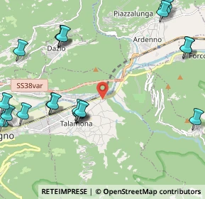 Mappa Via Fortunato, 23018 Talamona SO, Italia (2.835)