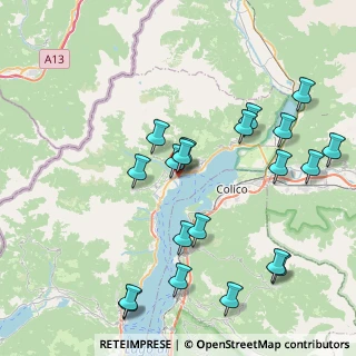 Mappa Viale Stampa, 22015 Gravedona ed Uniti CO, Italia (8.8855)