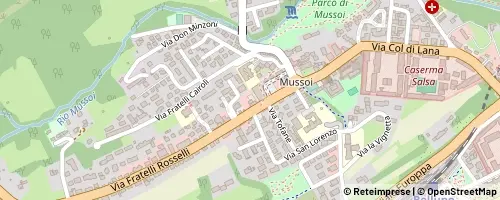 Mappa Belluno