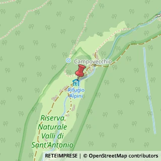 Mappa Localita' Val Campovecchio, 25040 Corteno Golgi, Brescia (Lombardia)