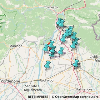 Mappa Via S. Martino, 33038 San Daniele del Friuli UD, Italia (11.83222)