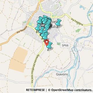 Mappa Via S. Martino, 33038 San Daniele del Friuli UD, Italia (0.732)