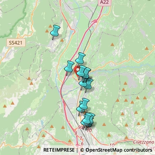 Mappa Via Nazionale, 38015 Lavis TN, Italia (3.12571)