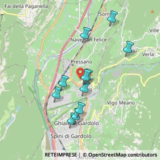 Mappa Via Nazionale, 38015 Lavis TN, Italia (1.77273)