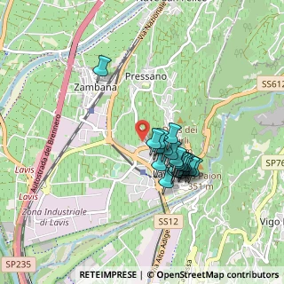 Mappa Via Nazionale, 38015 Lavis TN, Italia (0.67)