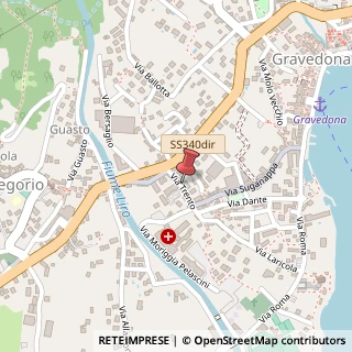 Mappa Via Trento, 15, 22015 Gravedona CO, Italia, 22015 Gravedona ed Uniti, Como (Lombardia)