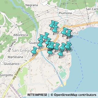 Mappa Via Trento, 22015 Gravedona ed Uniti CO, Italia (0.266)