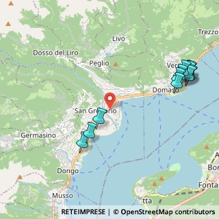 Mappa Via Trento, 22015 Gravedona ed Uniti CO, Italia (2.53909)
