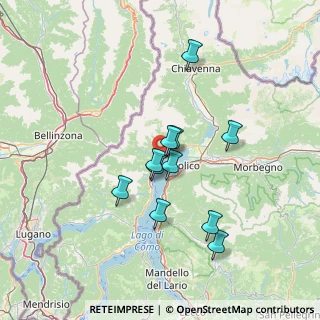 Mappa Via Trento, 22015 Gravedona ed Uniti CO, Italia (11.28364)