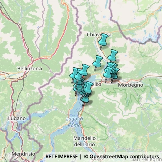 Mappa Via Trento, 22015 Gravedona ed Uniti CO, Italia (8.682)