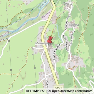 Mappa Via Menogno, 4, 28855 Masera, Verbano-Cusio-Ossola (Piemonte)