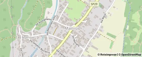 Mappa Montereale Valcellina