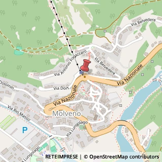 Mappa Via Nazionale, 63, 38018 Molveno, Trento (Trentino-Alto Adige)