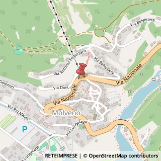 Mappa Via Nazionale, 20A, 38018 Molveno, Trento (Trentino-Alto Adige)