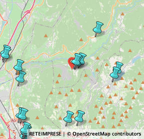 Mappa 38041 Albiano TN, Italia (6.246)