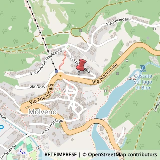 Mappa Via Belvedere, 15, 38018 Molveno, Trento (Trentino-Alto Adige)