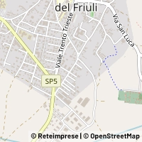 Map San Daniele del Friuli