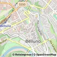 Mapa Belluno