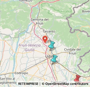 Mappa Via del Ciuch, 33010 Pagnacco UD, Italia (56.79364)