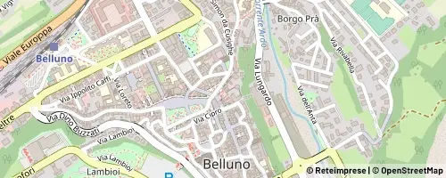 Mappa Belluno