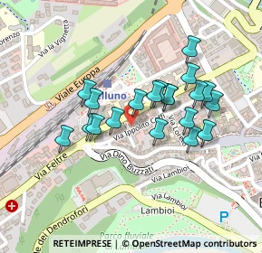 Mappa Via Cavour, 32100 Belluno BL, Italia (0.1835)