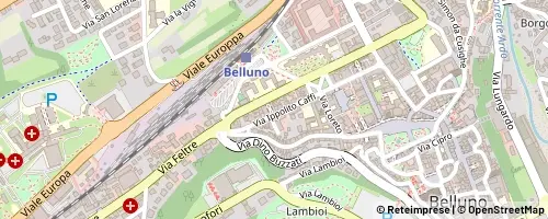 Mappa Belluno