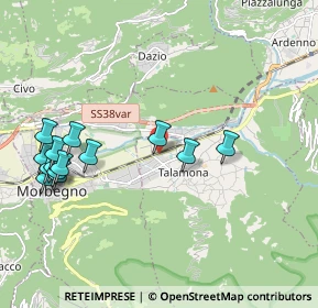 Mappa Via Adda, 23018 Talamona SO, Italia (2.24643)