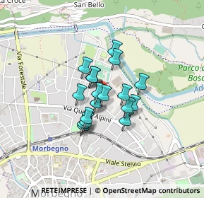 Mappa Via Gregorini, 23017 Morbegno SO, Italia (0.253)