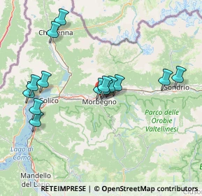 Mappa Via Gregorini, 23017 Morbegno SO, Italia (14.52643)