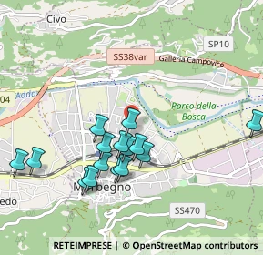 Mappa Via Gregorini, 23017 Morbegno SO, Italia (0.91933)