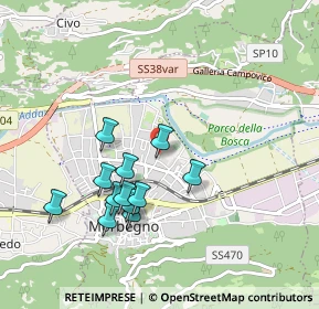 Mappa Via Gregorini, 23017 Morbegno SO, Italia (0.85)