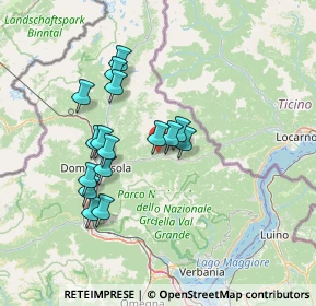 Mappa Via Peretti, 28857 Santa Maria Maggiore VB, Italia (12.24875)