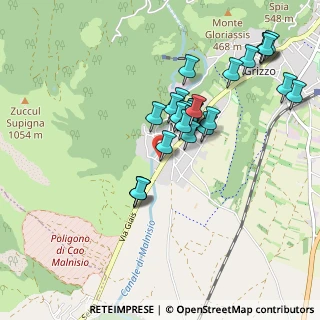 Mappa Via Concordia, 33086 Montereale Valcellina PN, Italia (0.87037)